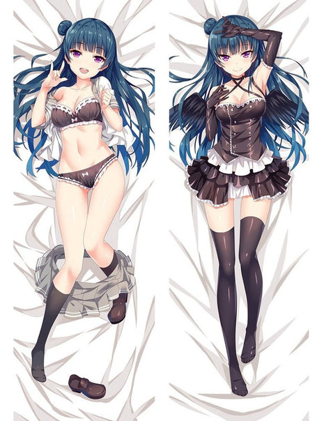 Yoshiko Tsushima Love Live 162030-Dakimakura Anime Body Pillow Case-Dakiheaven.com