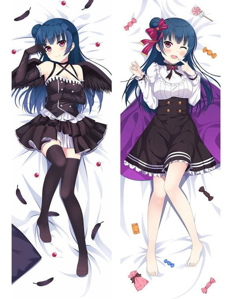 Yoshiko Tsushima Love Live 611030-Dakimakura Anime Body Pillow Case-Dakiheaven.com