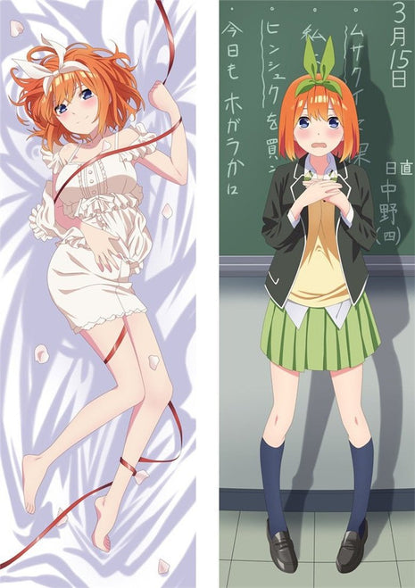 Yotsuba Nakano Quintessential Quintuplets 21305-Dakimakura Anime Body Pillow Case-Dakiheaven.com