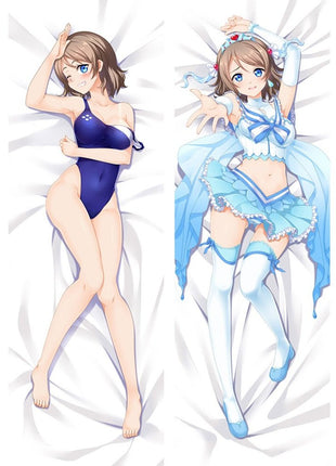 You Watanabe Love Live 16257-1-Dakimakura Anime Body Pillow Case-Dakiheaven.com