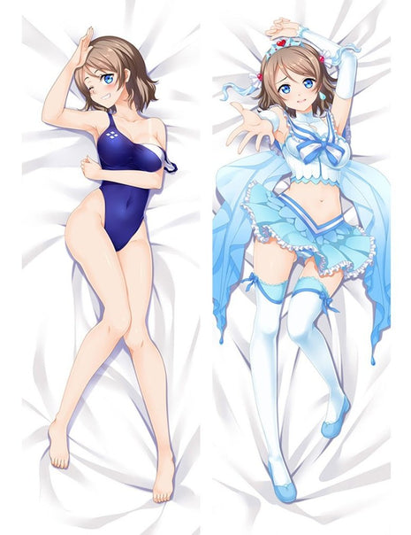 You Watanabe Love Live 16257-1-Dakimakura Anime Body Pillow Case-Dakiheaven.com