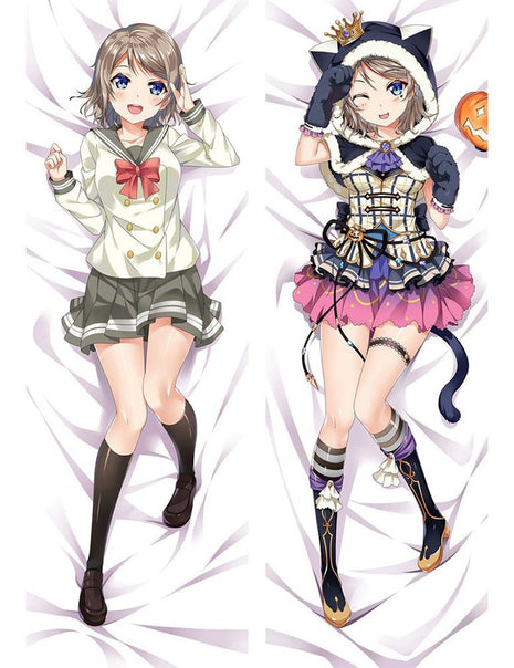 You Watanabe Love Live 612005-Dakimakura Anime Body Pillow Case-Dakiheaven.com