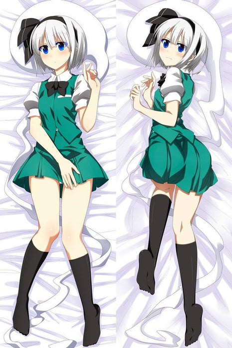 Youmu Konpaku Touhou Project 81034-Dakimakura Anime Body Pillow Case-Dakiheaven.com