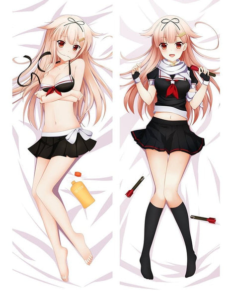 Yudachi Kantai Collection 610011-Dakimakura Anime Body Pillow Case-Dakiheaven.com