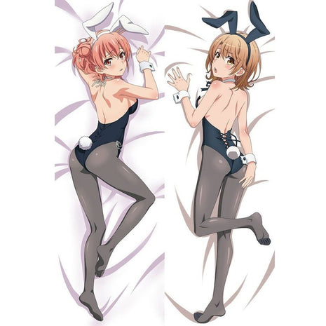 Yui & Iroha Isshiki My Teen Romantic Comedy SNAFU 711017-Dakimakura Anime Body Pillow Case-Dakiheaven.com