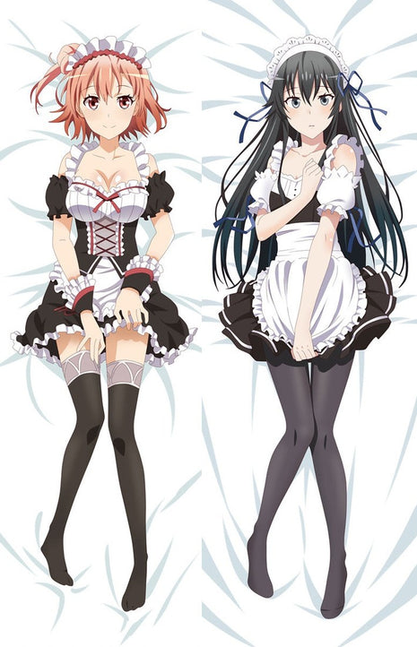 Yui & Yukino My Teen Romantic Comedy SNAFU 68016-Dakimakura Anime Body Pillow Case-Dakiheaven.com