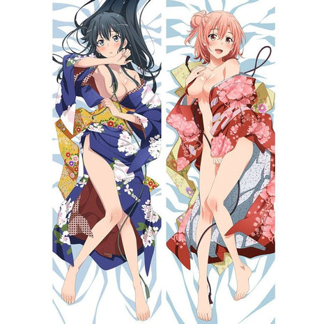 Yui & Yukino Yukinoshita My Teen Romantic Comedy SNAFU 711058-Dakimakura Anime Body Pillow Case-Dakiheaven.com