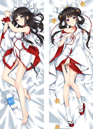 Yuki Kikuri Girl Cafe Gun 21111-Dakimakura Anime Body Pillow Case-Dakiheaven.com