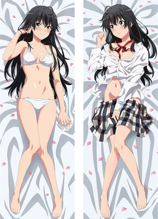 Yukino My Teen Romantic Comedy SNAFU Dakimakura Anime Body Pillow Case 22414 Swimsuit Female School uniform Swimsuit