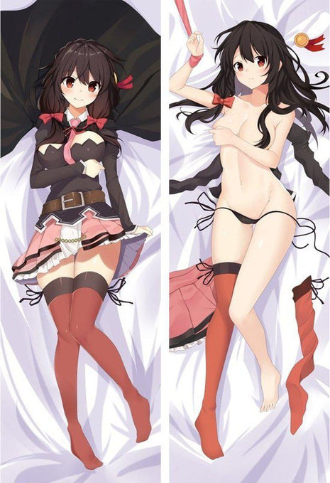 Yunyun KonoSuba 812014-Dakimakura Anime Body Pillow Case-Dakiheaven.com