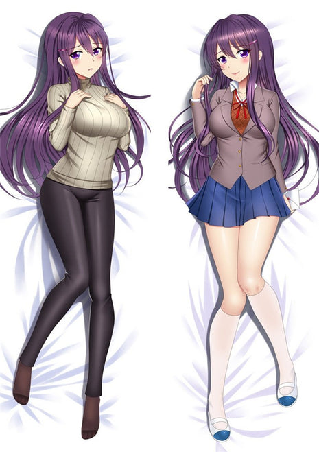 Yuri Doki Doki Literature Club 211134-Dakimakura Anime Body Pillow Case-Dakiheaven.com