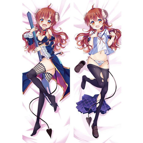 Yuuko Yoshida The Demon Girl Next Door 910055-Dakimakura Anime Body Pillow Case-Dakiheaven.com