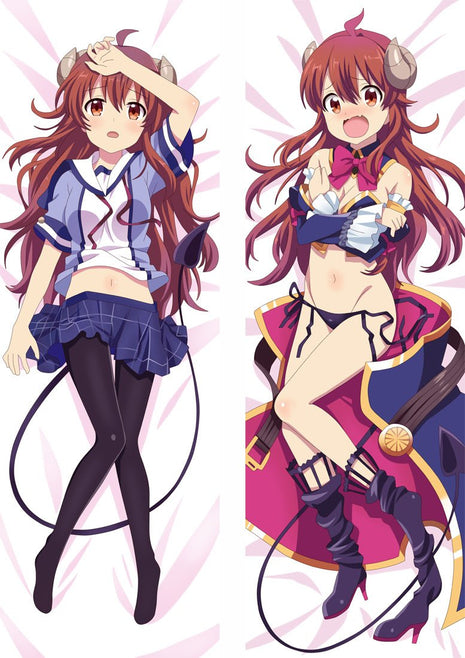 Yuuko Yoshida The Demon Girl Next Door 911014-Dakimakura Anime Body Pillow Case-Dakiheaven.com