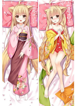 Yuzu Konohana Kitan 711011-Dakimakura Anime Body Pillow Case-Dakiheaven.com