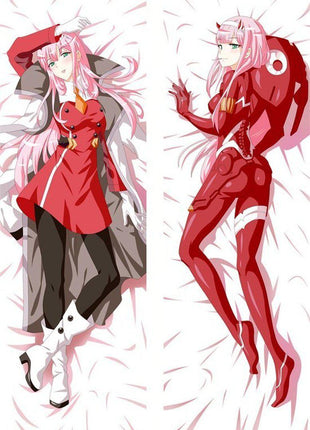 Zero Two Darling In The FranXX Dakimakura Anime Body Pillow Case 211230 Female Horns