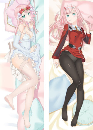 Zero Two Darling In The FranXX 22404-Dakimakura Anime Body Pillow Case-Dakiheaven.com