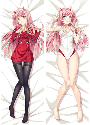 Zero Two Darling in the FranXX 86103-Dakimakura Anime Body Pillow Case-Dakiheaven.com