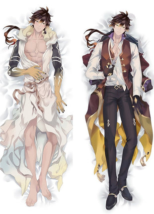 Zhongli Genshin Impact 21925-Dakimakura Anime Body Pillow Case-Dakiheaven.com