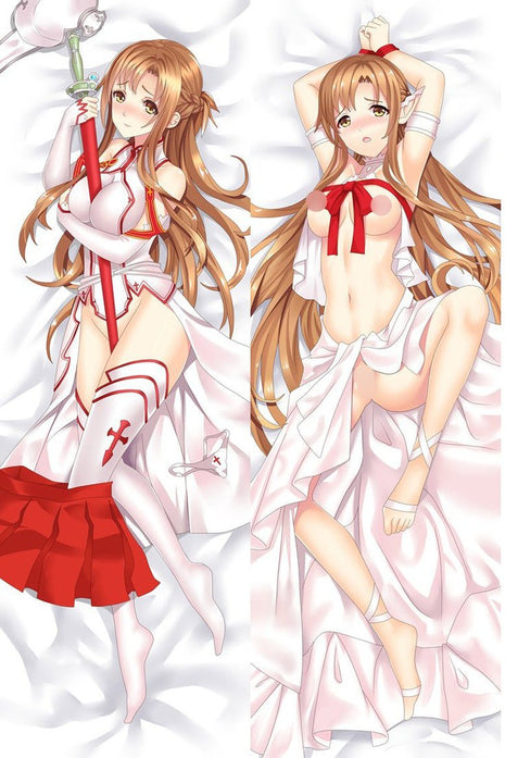 Asuna Sword Art Online 18+ 84055-Dakimakura Anime Body Pillow Case-Dakiheaven.com