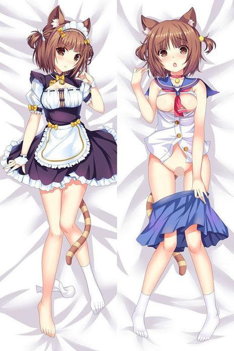 Azuki Nekopara 18+ 81027-Dakimakura Anime Body Pillow Case-Dakiheaven.com