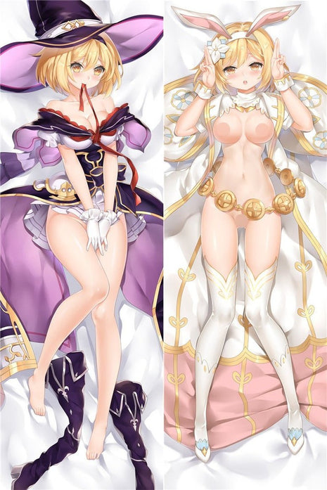 Djeeta Granblue Fantasy 18+ 18128-2-Dakimakura Anime Body Pillow Case-Dakiheaven.com