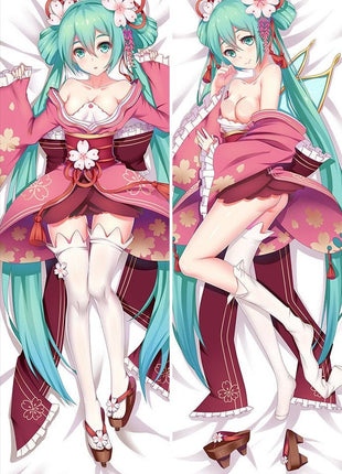 Hatsune Miku Japanese Vocaloid 18+ 18017-2-Dakimakura Anime Body Pillow Case-Dakiheaven.com