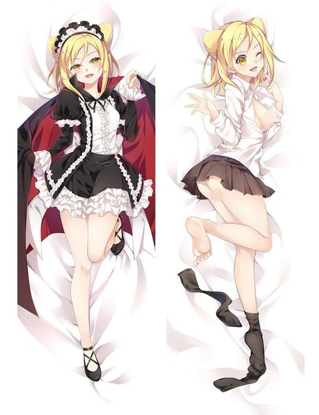 Hikari Takanashi Interviews with Monster Girls 18+ 17009-2-Dakimakura Anime Body Pillow Case-Dakiheaven.com