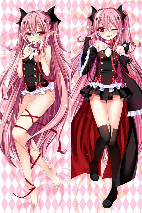 Krul Tepes Seraph of the End 18+ 81054-Dakimakura Anime Body Pillow Case-Dakiheaven.com