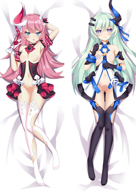 Rosalia & Lilia Honkai Impact 18+ 96002-Dakimakura Anime Body Pillow Case-Dakiheaven.com