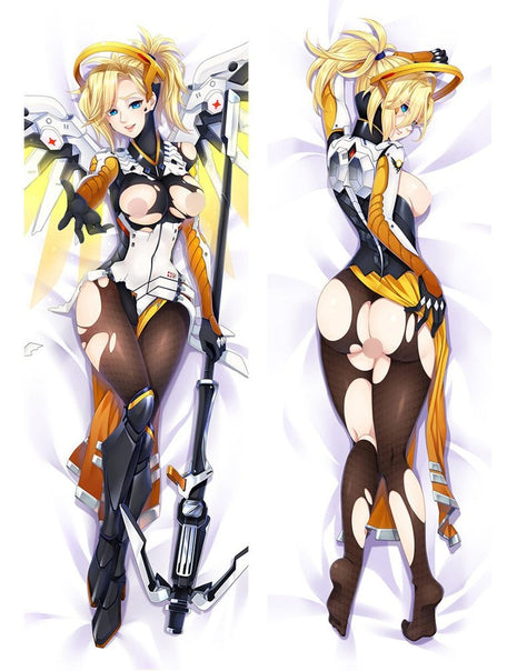 Mercy Overwatch 18+ 16295-2-Dakimakura Anime Body Pillow Case-Dakiheaven.com