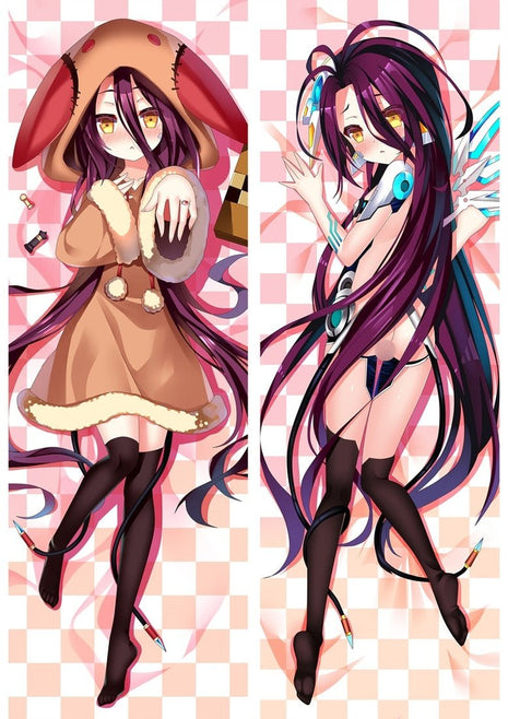 Schwi Dola Shuvi No Game No Life 18+ 86129-Dakimakura Anime Body Pillow Case-Dakiheaven.com