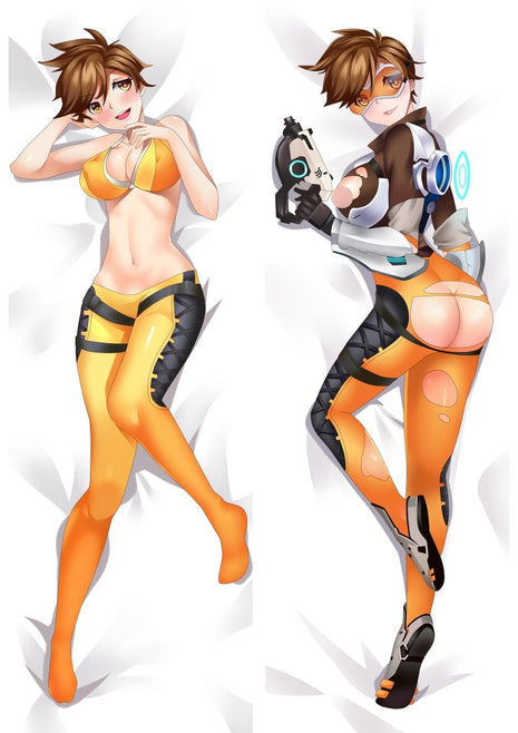 Tracer Overwatch 18+ 812034-Dakimakura Anime Body Pillow Case-Dakiheaven.com