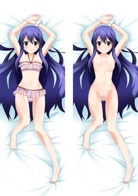 Wendy Marvell Fairy Tail 18+ 22528-Dakimakura Anime Body Pillow Case-Dakiheaven.com