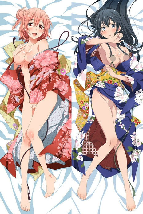 Yui & Yukino Yukinoshita My Teen Romantic Comedy SNAFU 18+ 83052-Dakimakura Anime Body Pillow Case-Dakiheaven.com